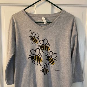 Marushka Bumble Bee 3/4 Sleeve Tee
